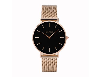 Dámske hodinky v zlatej farbe